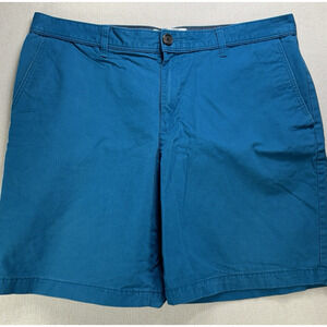 Penguin MunsingWear Shorts Men's 38 Aqua Blue Designer Cotton Comfort 9" Inseam